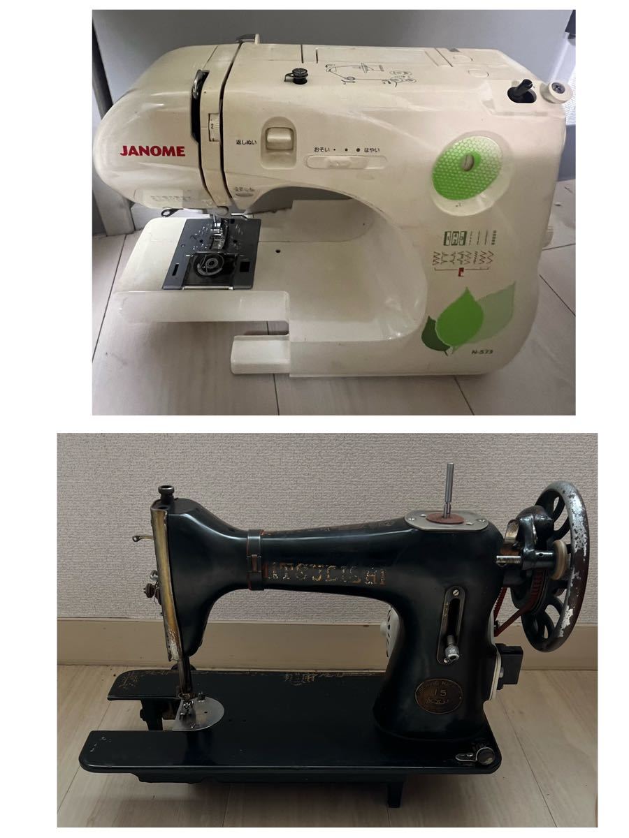 ヤフオク! アンティーク ミシン 三菱ミシン ハンドクラフト