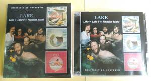 【リマスター/ドイツ産 プログレ・ハード/3in1/2CD】Lake /LakeⅡ /Paradise Island Lake(BGO RECORDS/BGOCD1124) レイク 