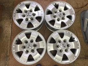 ENKEI製 三菱 パジェロ 純正アルミ 16ｘ7J +46 4本セット