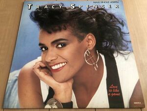 ▲Tracy Spencer/LOVE IS LIKE A GAME【1986/Holland盤/12inch】