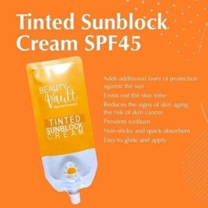 Beauty vault tinted sunscreen 50g 1pack