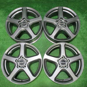 HONDA Moduro (ENKEI製） 17X7J PCD114.3 5H 4本 商品管理番号A17-1015-Aの画像9