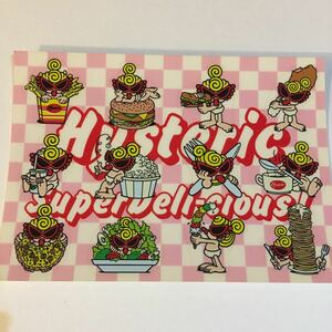 HYSTERIC MINI sticker デリシャス ヒステリックミニ 非売品 ステッカー シール 送料無料