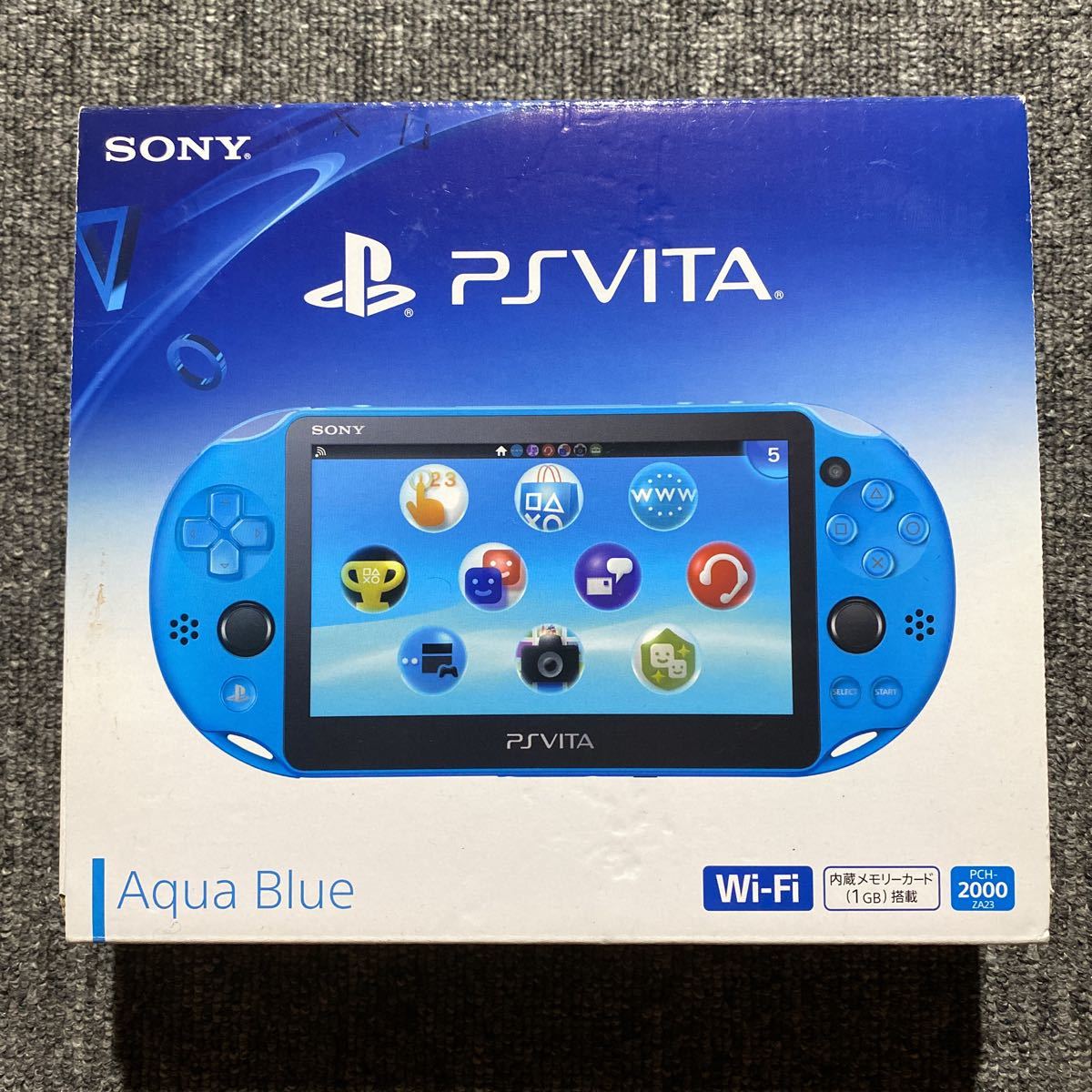 PlayStation Vita Wi-Fiモデル アクア・ブルー 新品未開封｜Yahoo