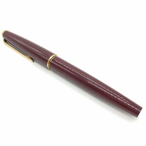 MONTBLANC モンブラン 万年筆 ペン先 14K 585 ゴールド ボルドー ホワイトスター 金色 ジャンク品 イニシャル刻印有り