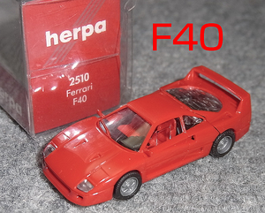 1/87 Ferrari F40 red FERRARI