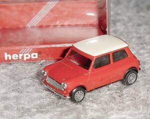 1/87 ミニ クーパー レッド 白 MINI COOPER