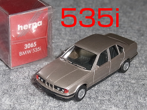 1/87 BMW 535i (E34) プラチナゴールド 5シリーズ HERPA ヘルパ