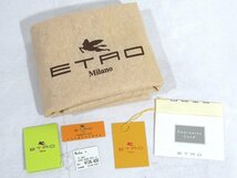 ◆未使用◆ETRO エトロ*ボタニカルモチーフ*ホーボーバッグ*国内正規品*ツイードニット*ショルダー*手提げかばん*購入証明書*保存袋*タグ_画像10