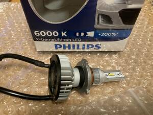 フィリップス 11005XUX2 LEDバルブ 中古美品 HB3 HB4 1個 片側のみ 6000K PHILIPS エクストリームアルティノン