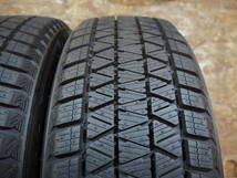 ★使用1シーズンのみ★225/55R19 2021年製 BRIDGESTONE BLIZZAK DM-V3 美品 低走行 バリ溝 冬用 スタッドレスタイヤ 1台分 CX-5 RAV4 CROWN_画像3