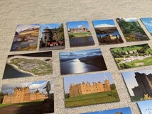 スコットランド　ヘリテージ　カード　宮殿、城、戦場他　イギリス製　ネス湖　エディンバラ城など_画像2