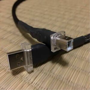オーディオ用オリジナル樹脂製USBスペーサー USBカチットAB合計2枚セット