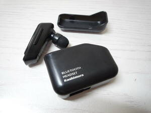  Kashimura waterproof Bluetooth earphone mike charge case attaching BL86