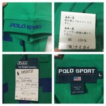 新品 DS 90s POLO SPORT ポロスポーツ USA ポロシャツ L_画像3