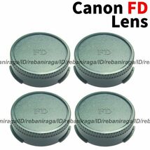 キヤノン FDマウント レンズリアキャップ 4 Canon キャノン FD キャップ リアキャップ レンズキャップ 互換品_画像1