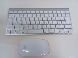 Apple 純正品 キーボード(A1314)マウス(A1296)セット！