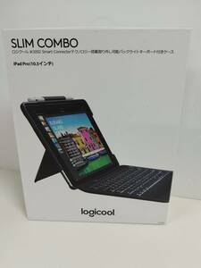 Logicool iK1092 SLIM COMBO iPad Pro 10.5インチ用 バックライトキーボード付きケース