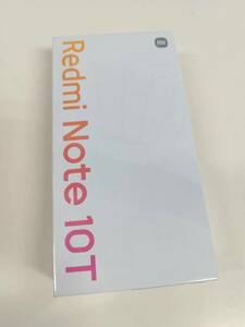 【新品未開封】Redmi Note 10T 標準セット Azure Black/ソフトバンク