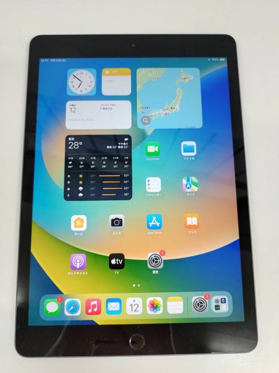 Apple iPad 10.2インチ 第7世代 Wi-Fi 32GB 2019年秋モデル MW742J/A