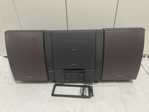 最終値下げPanasonic システムコンポ本体セット SA-LS10 CD STEREO SYSTEM SB-LS10 3WAY SPEAKER SYSTEM ペア　ジャンク品　現状販売@#