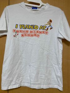 東京ディズニーリゾート トイストーリー Tシャツ ホワイト Lサイズ