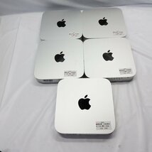 1円～【5台セット】Apple Mac mini Late 2014 Core i5-4260U 1.4GHz/4GB/HDD500GB/OS無/動作未確認【同梱不可】_画像3