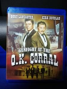 GUNFIGHT AT THE O.K. CORRAL 輸入版ブルーレイ（邦題：OK牧場の決闘）