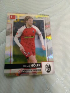 2020-21 TOPPS BUNDESLIGA CHROME BASE PRIZM REFRACTOR LUCAS HOLER 190/199 199枚限定