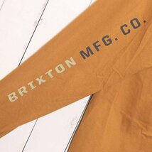 【送料無料】ロングスリーブTシャツ ロンT BRIXTON ブリクストン CREST L/S TEE 16251　GBS　　 Mサイズ_画像7