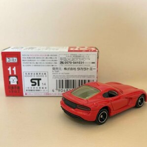 トミカ SRT バイパー GTS No.11 2014 ミニカー TOMICA 同梱可 SRT VIPER GTS (Emilm_falc)の画像4