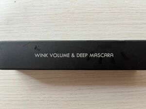 JAVIN DE SEOUL WINK VOLUME & DEEP MASCARA マスカラ　01 ブラック　9g