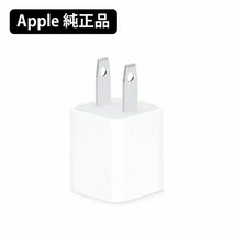 【10個セット★新品】Apple純正 USB電源アダプタ ホワイト 5W充電 ACアダプタ 5V 1A 充電器 本体標準同梱品 バルク品スマホ充電★PCS-A1385_画像1