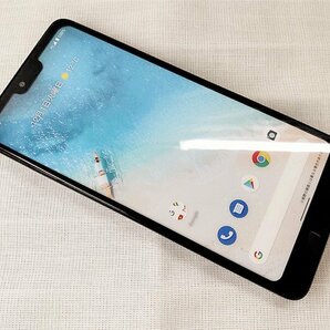 ★未使用美品★SIMフリー 白ロム Android One S8 64GB ブラック S8-KC SIMロック解除み スマートフォン 格安SIMもOK TypeC充電ケーブル付きの画像5