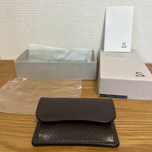 【新品★未使用★付属品付】ワイルドスワンズ　タング　M-3 チョコ色　コインケース　カードケース　小銭入れ WALLET