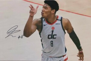 ☆八村塁　直筆サインフォト/写真　NBA　ワシントン・ウィザーズ　東京オリンピック日本代表　レイカーズ　バスケットボール選手