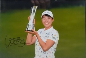 ☆ Хинако Шибуно Наутоко/Фото 2019 г. Все -английские женские открытые винограды/JLPGA Tour 6 выигрывает Shibuko Professional Golfer