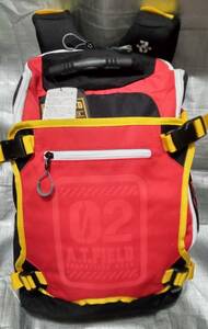 ☆新品　リュック17L 弐号機　エヴァンゲリオンコラボ　DEVICE×A.T.FIELD ヘルメットリュック　惣流アスカラングレー　エヴァ