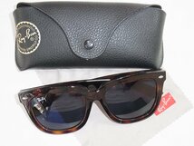 レイバン Rayban サングラス ウェイファーラー　べっ甲柄 中古良品_画像1