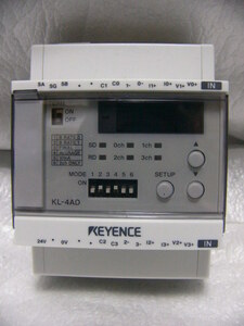 ★特価！未使用★ Keyence PLC KL-4AD A/D変換装置 アナログ入力4ch 複数有