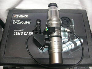 * unused . close * Keyence VH-Z100R+VH-Z100W+VHX-MountD VHX1000 times zoom lens micro scope 