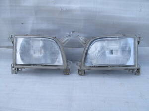  Hiace van 100 series LH178V LH162 LH162V LH168 LH168V LH172 headlamp left right set KOITO 26-89 used.