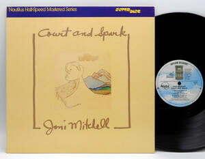 ★美盤 US ORIG HALF-SPEED MASTERED LP★JONI MITCHELL/Court And Spark 1974年 女性SSW名作 MOBILE FIDELITYと並ぶ最高音質盤