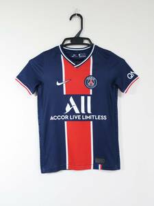 パリ・サンジェルマン PSG 20-21 ホーム ユニフォーム ジュニアXS 130cm ナイキ NIKE Paris Saint-Germain サッカー シャツ