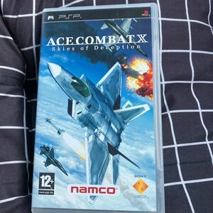 *PSP [ overseas edition Europe version manual less Ace combat X Sky zobtesepshon] game soft .