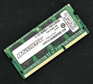 (送料無料) 4GB (4GB 1枚) PC3L-12800S DDR3-1600 S.O.DIMM 204pin 2Rx8(16chip) 1.35/1.5V Crucial 4G Macbook Pro iMac (管:SA4733