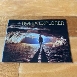 3341【希少必見】ロレックス エクスプローラー 冊子 取扱説明書 2003年度版 ROLEX EXPLORER