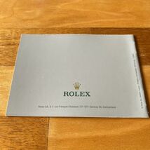 3343【希少必見】ロレックス エクスプローラー 冊子 取扱説明書 2003年度版 ROLEX EXPLORER_画像2