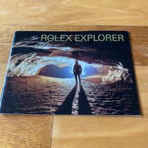 3343【希少必見】ロレックス エクスプローラー 冊子 取扱説明書 2003年度版 ROLEX EXPLORER_画像1