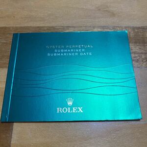 3390【希少必見】ロレックス サブマリーナ 冊子 取扱説明書 2014年度版 ROLEX SUBMARINER 冊子
